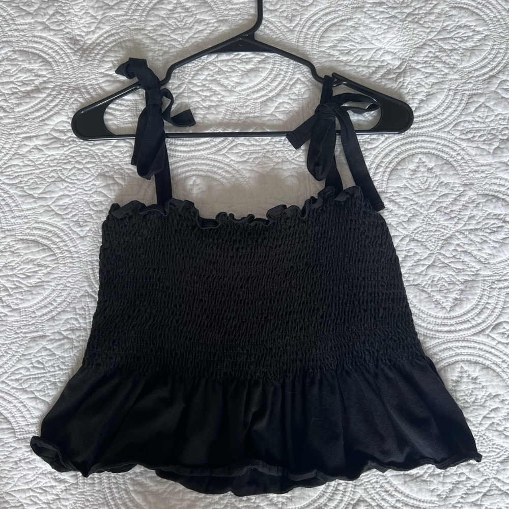 Forever21 smock tie tank top